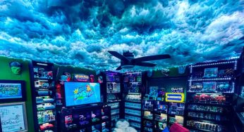 Decoración de cielo en el techo