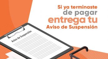 ¿Vas a terminar de pagar tu crédito? Tramita tu Suspensión de Descuento